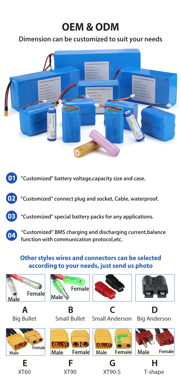 3.7V 4400mAh High Capacity 18650 Battery Pack 1S2P For Portable Devices