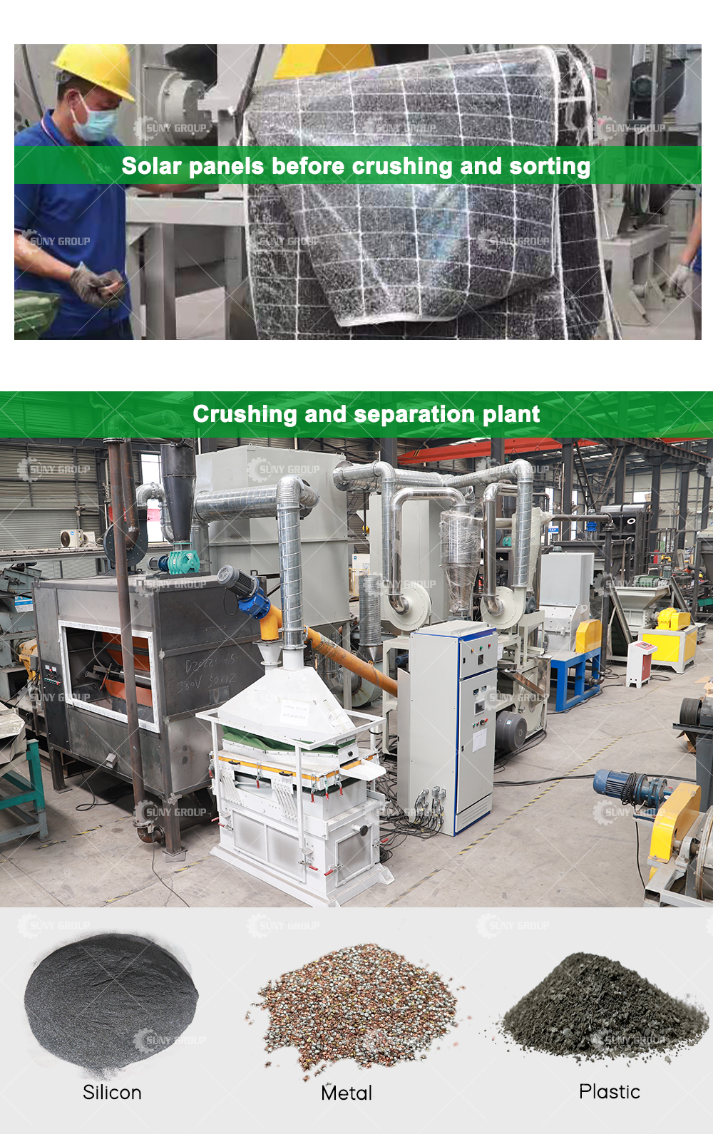 Fully Automated Recycling Plant for Solar Panel Recycling Video Outgoing-Inspection