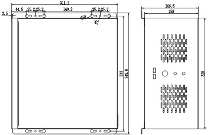 4 Slots Expansion Embedded Industrial PC computer support generations i3 i5 i7 CPU