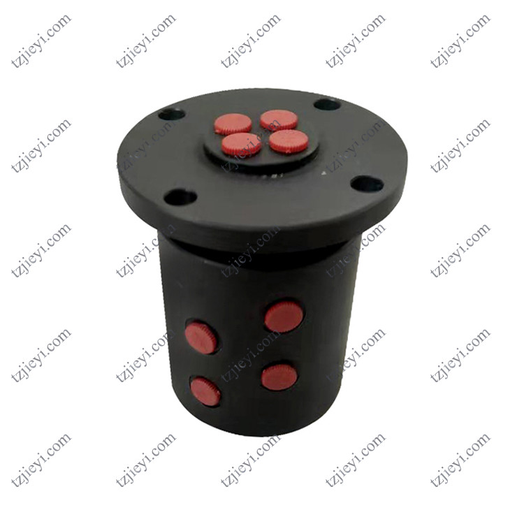 4 passages carbon steel material G 3/8'' high pressure hydraulic rotary union for machinery industry