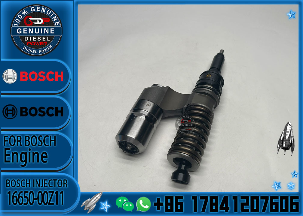 Diesel Engine Fuel Injector 0414701033 Common Rail Injector 0414701034 Auto Parts Injector 16650-00Z11