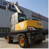 Buy cheap Big Excavator 7Tons Hydraulic Diesel Large Wheel Excavator For Construction from wholesalers