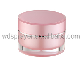 PMMA Base Material 50g Cream Jar For Luxury Cosmetic Packaging