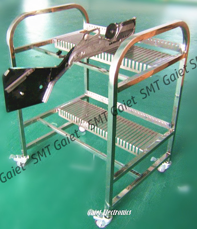 L870XW700XH1100 Universal Feeder Storage Rack 30PCS Per Layer Double Layers