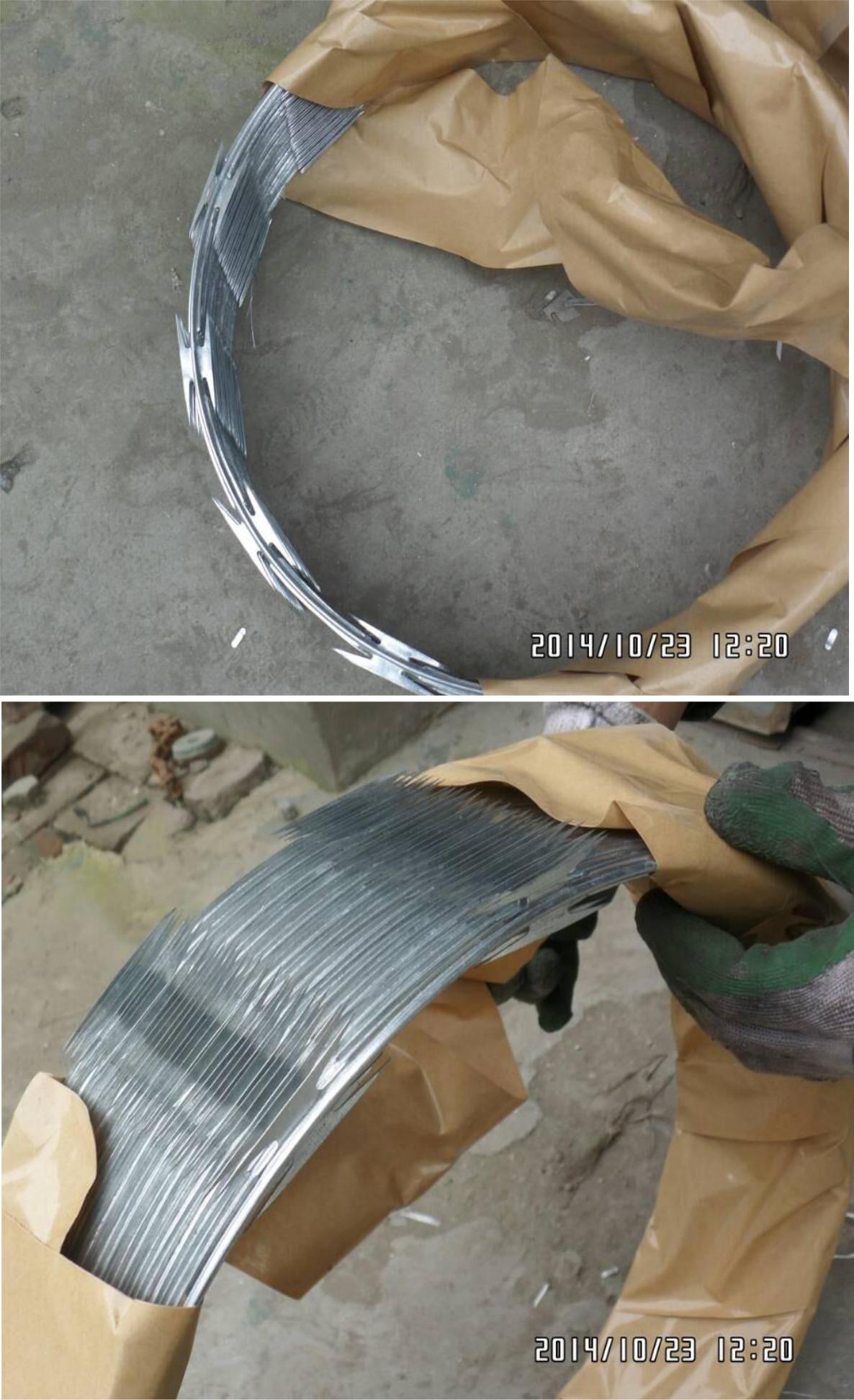 stainless steel 430 razor wire