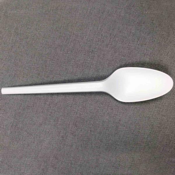 6.5 Inch Biodegradable Spoon Compostable Utensils Great For Parties, Weddings &