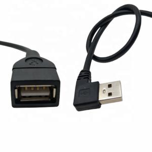 China ROHS OTG Right Angle USB 2.0 Custom Cable Assemblies on sale