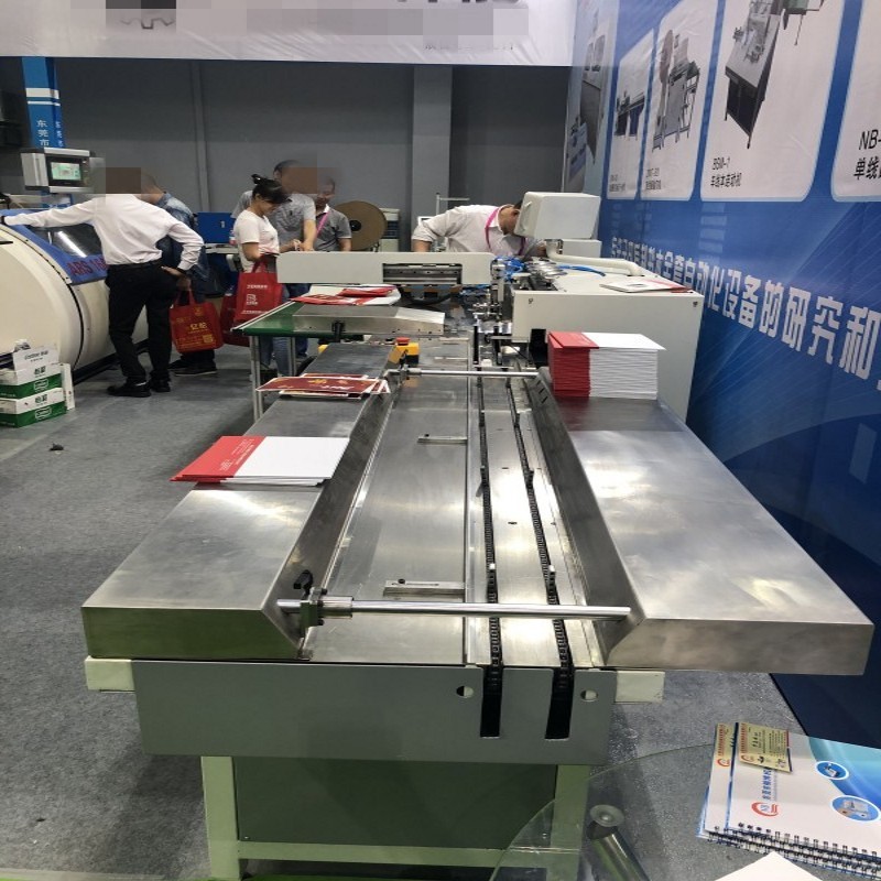 Nanbo 8 Bar Automatic Punch And Spiral Binding Machine Single Coil
