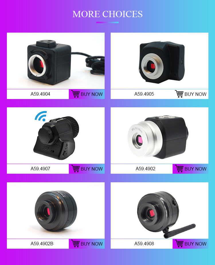 Portable Metallurgical Digital Biological Microscope With Camera A34.4903-C
