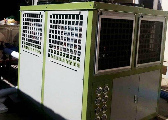  Medium / High Temperature Air Cooled Condensing Unit 13 HP For Pork Freezer Manufactures