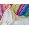 Buy cheap Big Long Tail Bridal Gown Light Gold Beading Off Shoulder Sexy Ball Gown from wholesalers