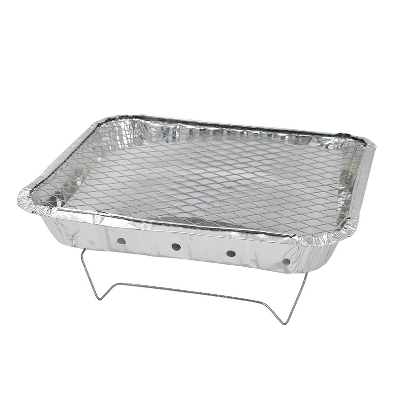 Disposable Coal Grill 48x31x6cm Instant Mini Charcoal BBQ Grill