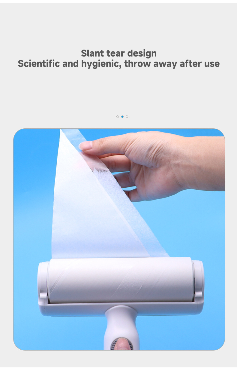 Pet Hair Remover Customized Lint Roller Clothes and Grooming Tools 20*17.2cm Sticky
