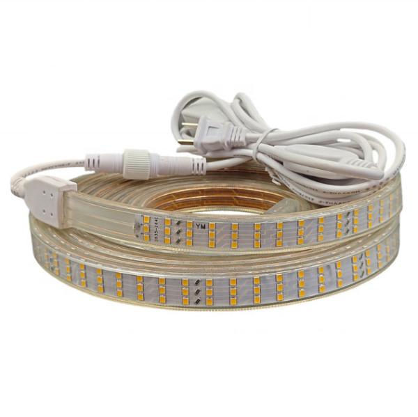 Outdoor Led Flexible Strip Light 110v Smd2835 264leds/M Led Strip Three Row Led