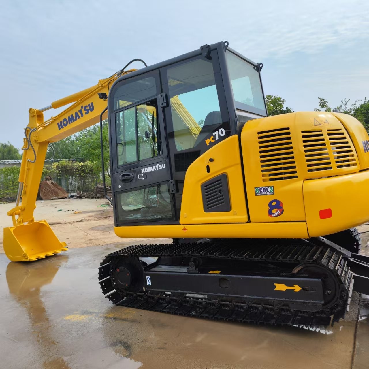 Komatsu PC70 Used Excavator Small Japanese Excavators for Sale