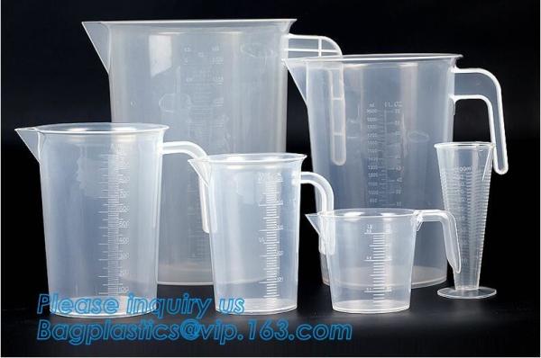 1L Clear measurement glass graduated cylinder jug for labor usage 200ml/400ml