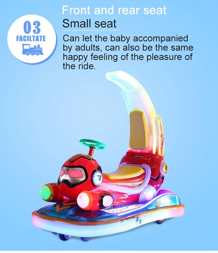 Commercial Man Machine Shopping Mall 2 Players Bumper Car Battery Car Kids Ride