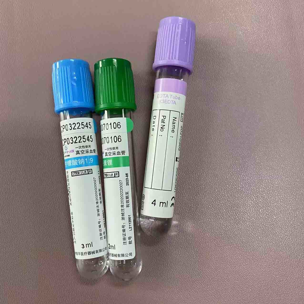 Plasma Specimen PT Tube With Blue Cap 1.8ml - 8ml
