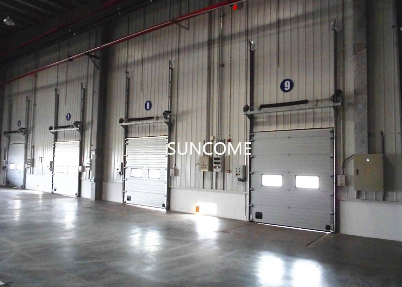 Polyurethane Foam Insulated Sectional Garage Doors for Internal / External Door