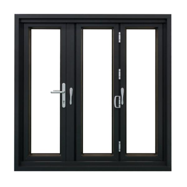 Thermal Break Double Glazed Aluminum Profile Aluminium Alloy Casement Window