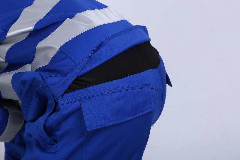 Anti- Liquid Chemical Protective Clothing , FR Chemical Resistant Coveralls