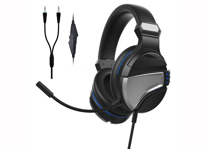 PC Gaming Headphone Stereo Surround With In Line Control Mic-Mute Headset