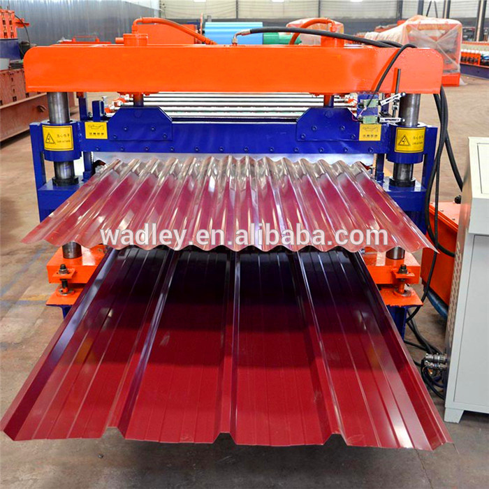 Metal Profile Sheet Roof Panel Roll Forming Machine Production Line