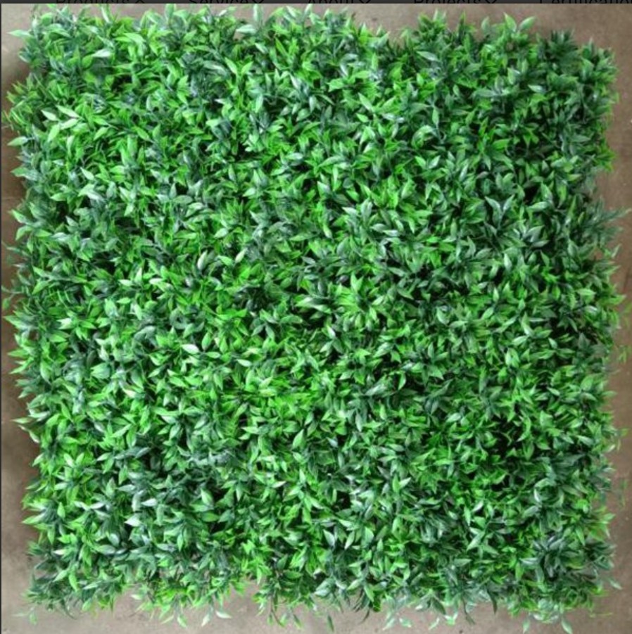 Artificial Wall Grass With Excellent Decoration Effects For Houses And Cafes With Square Shape