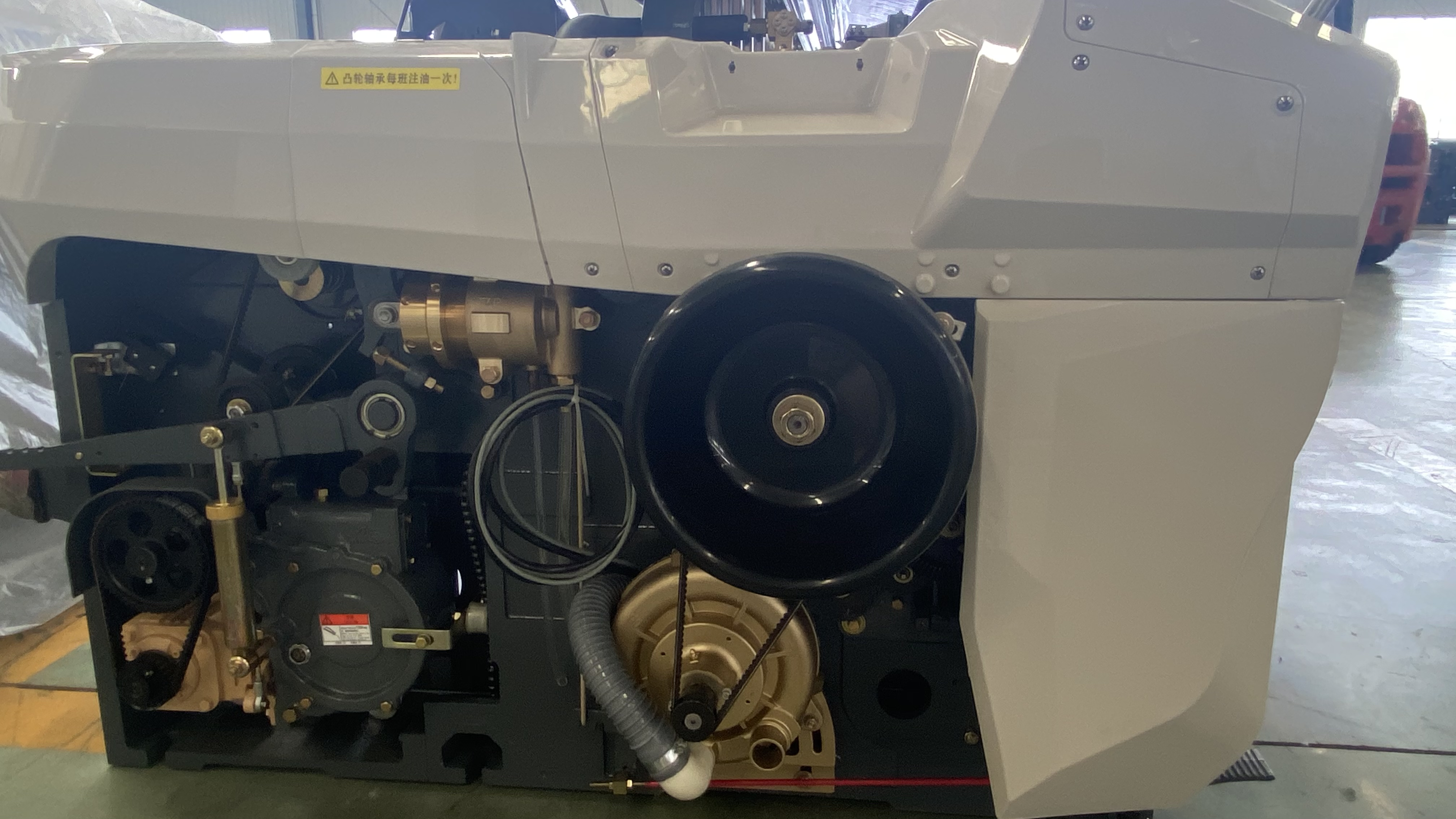 230cm High Speed Weaving Machine 700 RPM Cam Shedding Water Jet Weaving Loom