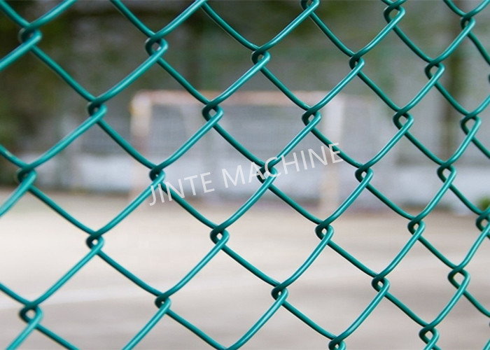 JINTE Fully Automatic Chain Link Fence Machine For Metal Fence