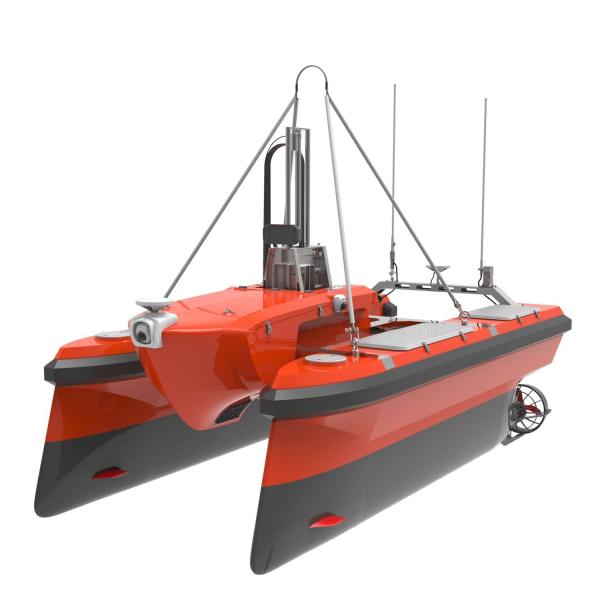 Hawkvine USV013 Oceanographic Survey Ships 60AH Battery Aluminum and carbon