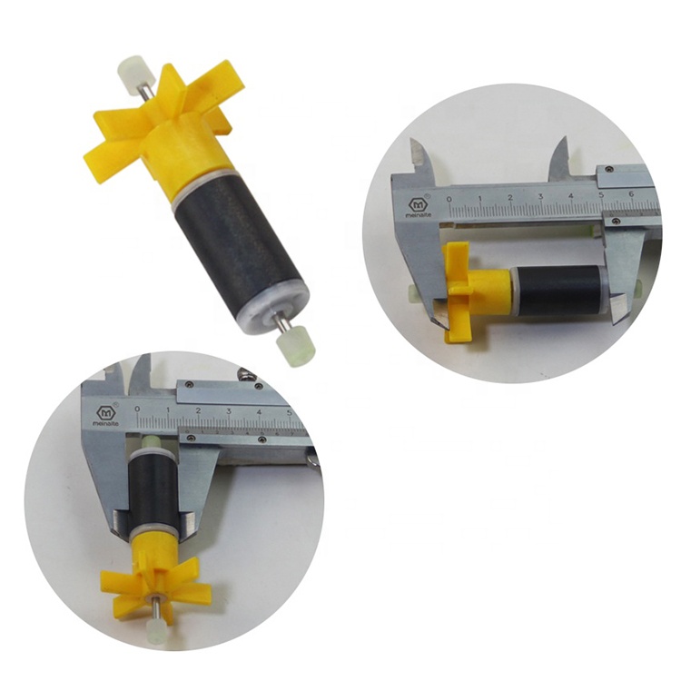 OEM Custom Filter Pump Ferrite Permanent Magnets Rotor With Impeller
