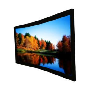  Custom Cinema Projection Screen / Curved Projector Screen 92&quot; Manufactures