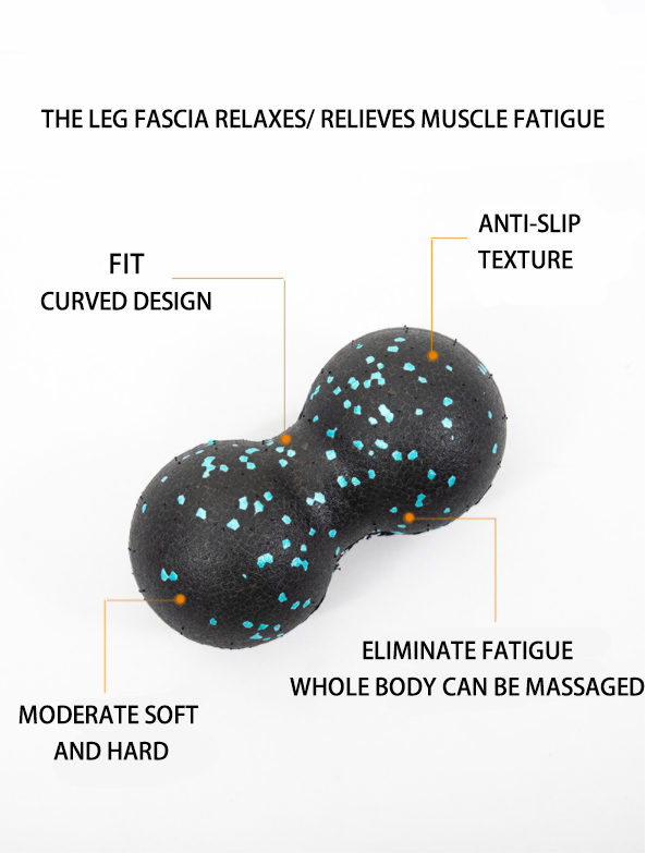 24CM Adjustable EPP Peanut Foam Roller Ball For Back Massage Roller Body Buliding