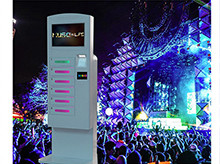 Floor Standing Cell Phone Charging Stations Phone Charging Kiosk With Remote Control