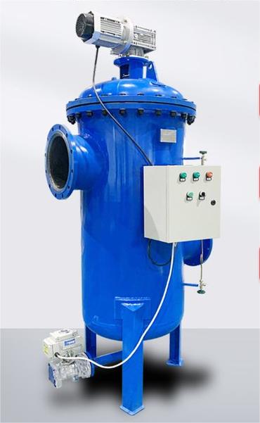 Large Capacity Heavy Duty Self Cleaning Filter System with Vacuum Suction