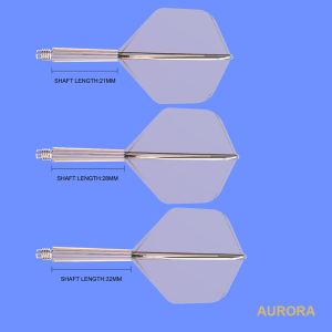 Emyth new released product Aurora Integrated darts flight with shaft