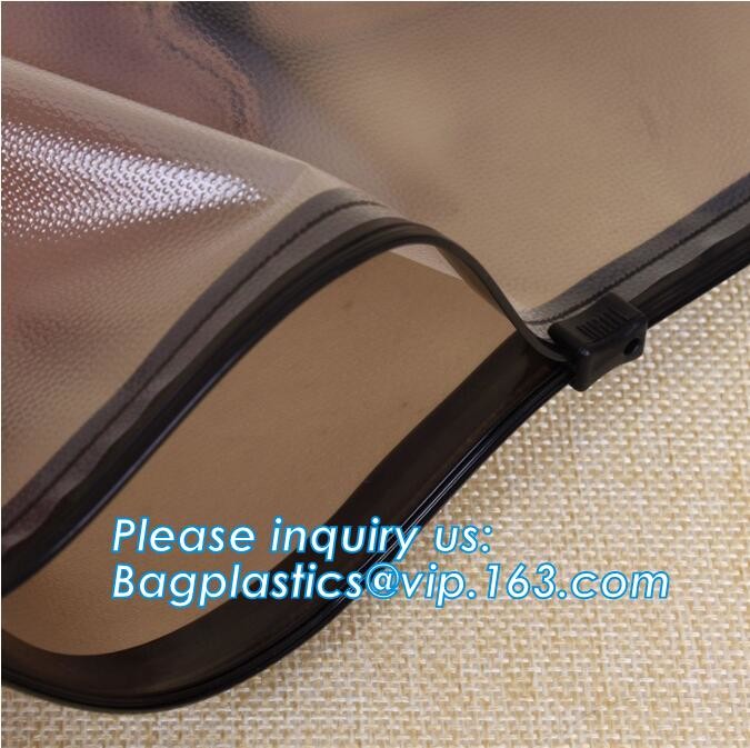 Plastic Bag OEM Custom PVC Loop Handle Image Printed Plastic Shopping Bag,Promotional Clear Waterproof Plastic Cosmetic