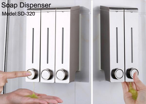 ABS Hand Pump Daily Household Items Hotel Wall Mount Liquid Soap Shampoo