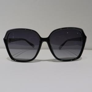 TR90 Inclusive Black Frame Polarized Sunglasses Butterfly No Glare