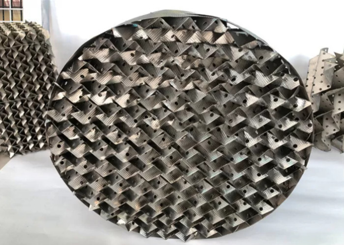 Corrosion Resistant Metal Corrugated Packing Modern For Distillation Towers