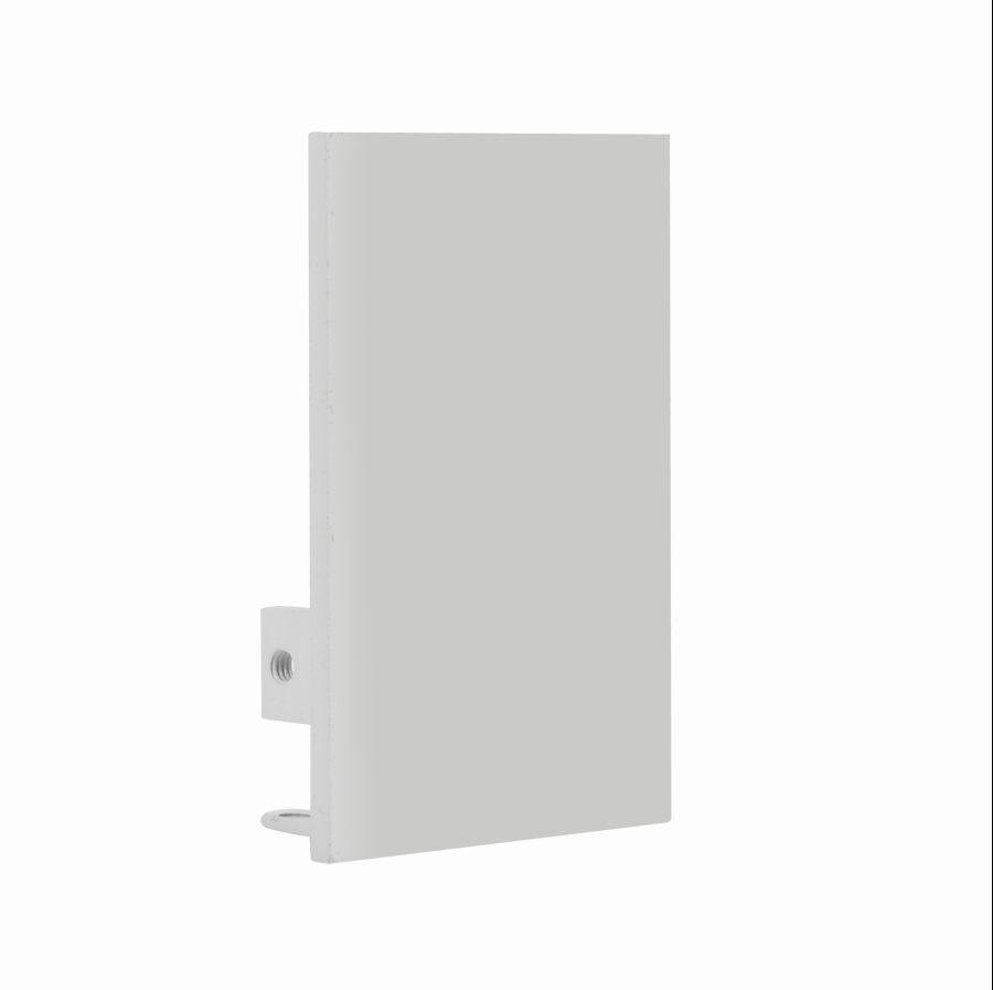Square 75*75mm Led Strip Light Mounting Channel for Up and Down lighting