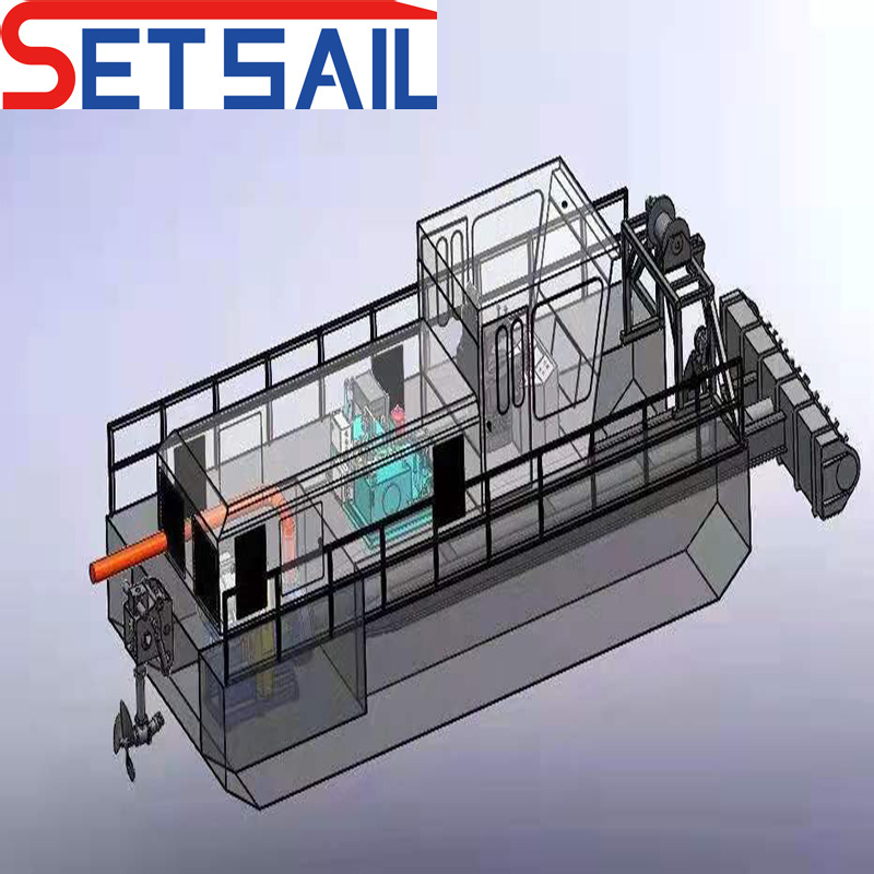 Diesel Engine Siemens PLC Trailing Hopper Clay Dredger From China