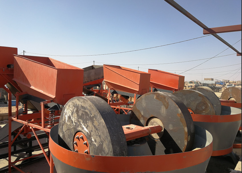 Grinding Gold Wet Pan Mill Manganese Stone Grinding Mill