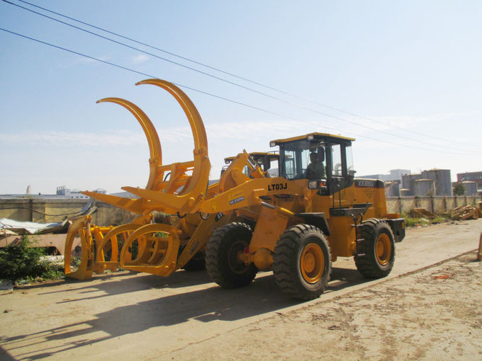 LTMG Small Log Loader Grapple 3 Ton Sugarcane Loader 3900mm Lifting Height