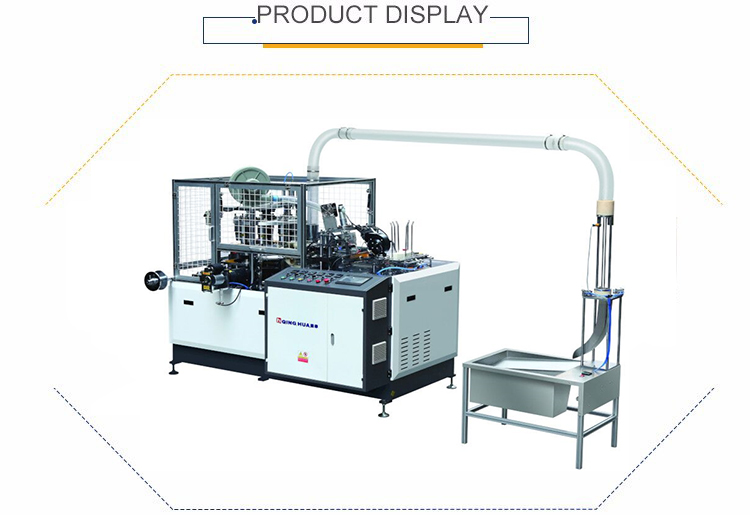 Sold 80Countrys HERO BRAND High Speed China Manual Korea Automatic Forming Paper plate coffee Tea Paper cup making machine price