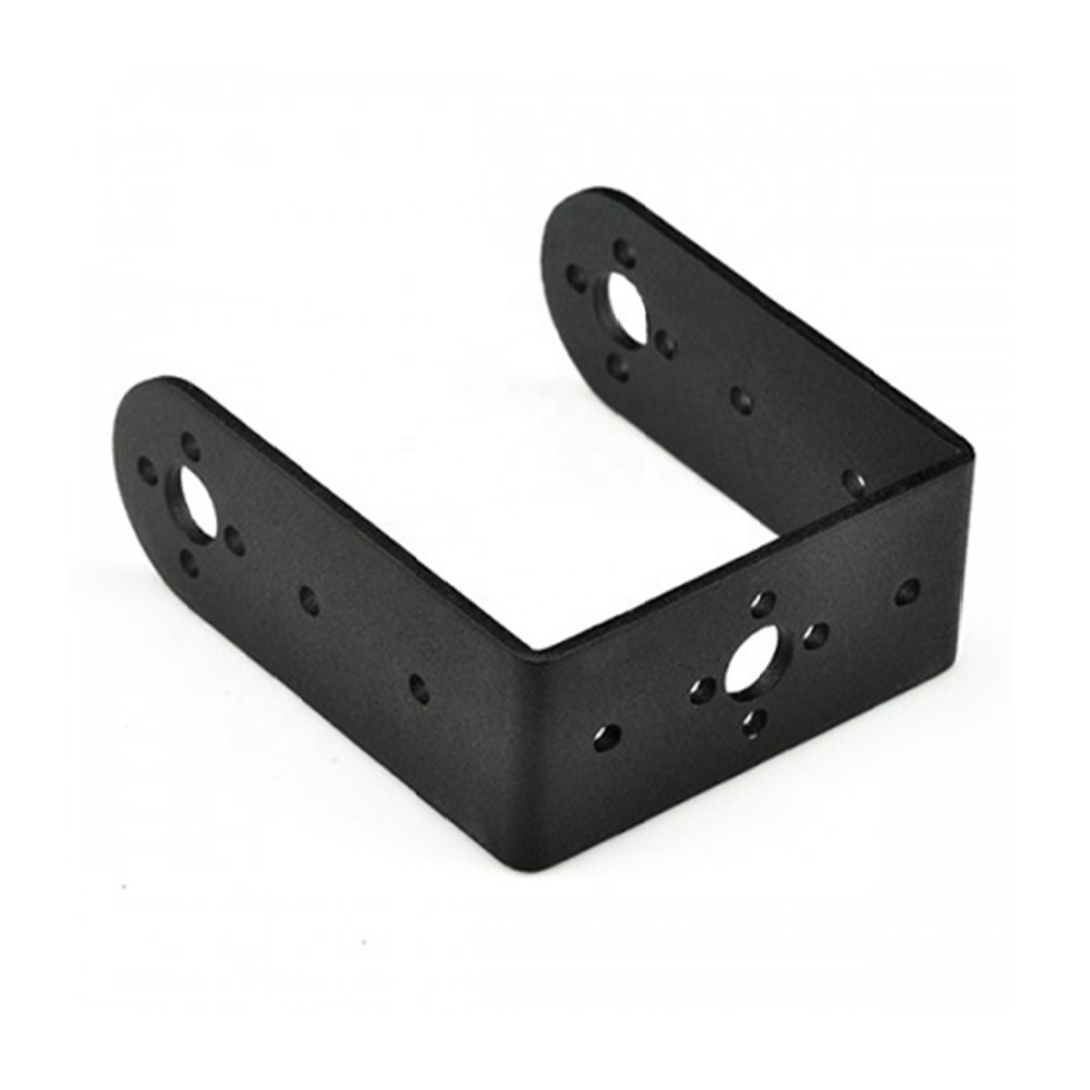 Aluminum Bench Brackets with Anodized Finish and Custom L Shaped Design in Any Color
