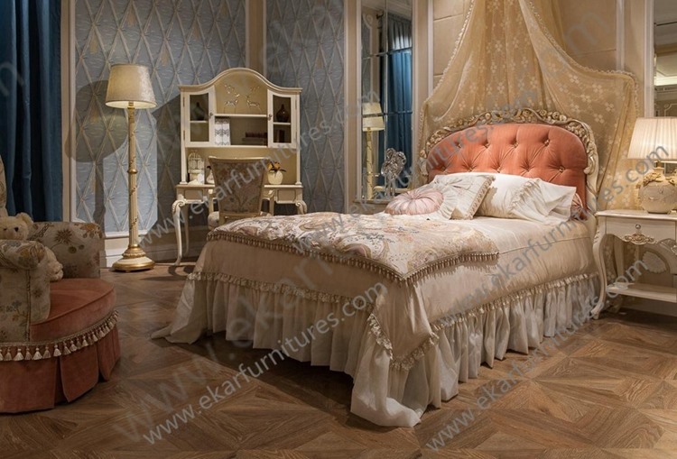 Pink Princess Kid Bed Single FB-118
