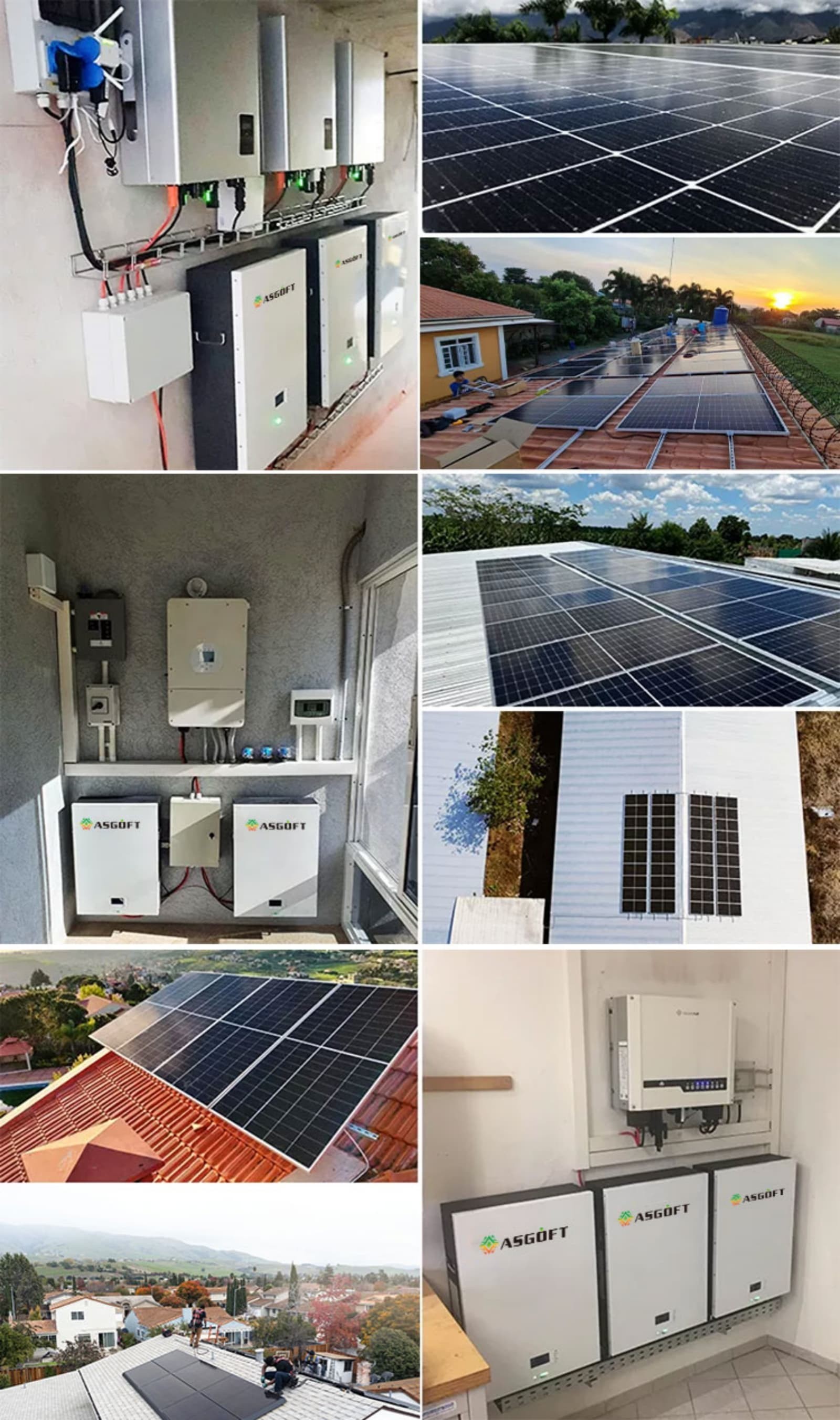 Plug And Play 800w Balkonkraftwerk Balcony Solar System Kit With Micro Inverter