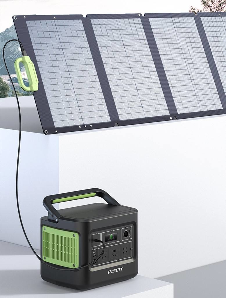 100W Portable Flexible Monocrystalline Solar Panels 7.4KG